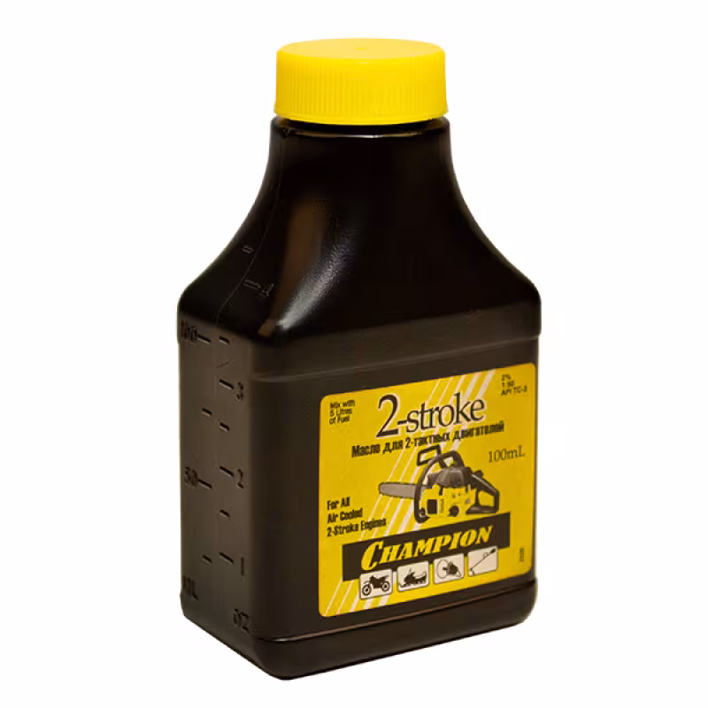 Масло моторное минеральное для 2Т двигателей Champion TSC-3, 100 мл