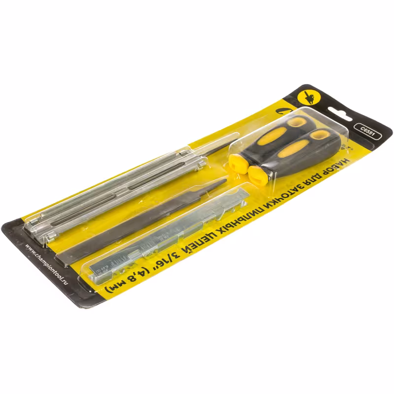 Набор для заточки цепей Champion C6551, 4.8 мм, 0.325"