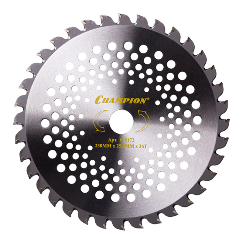 Нож триммерный Champion Speed C5172, 230х25,4мм