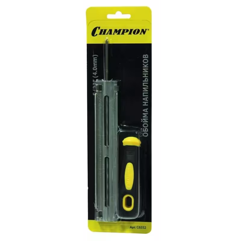 Державка с напильником Champion C6552, 4 мм, 3/8"