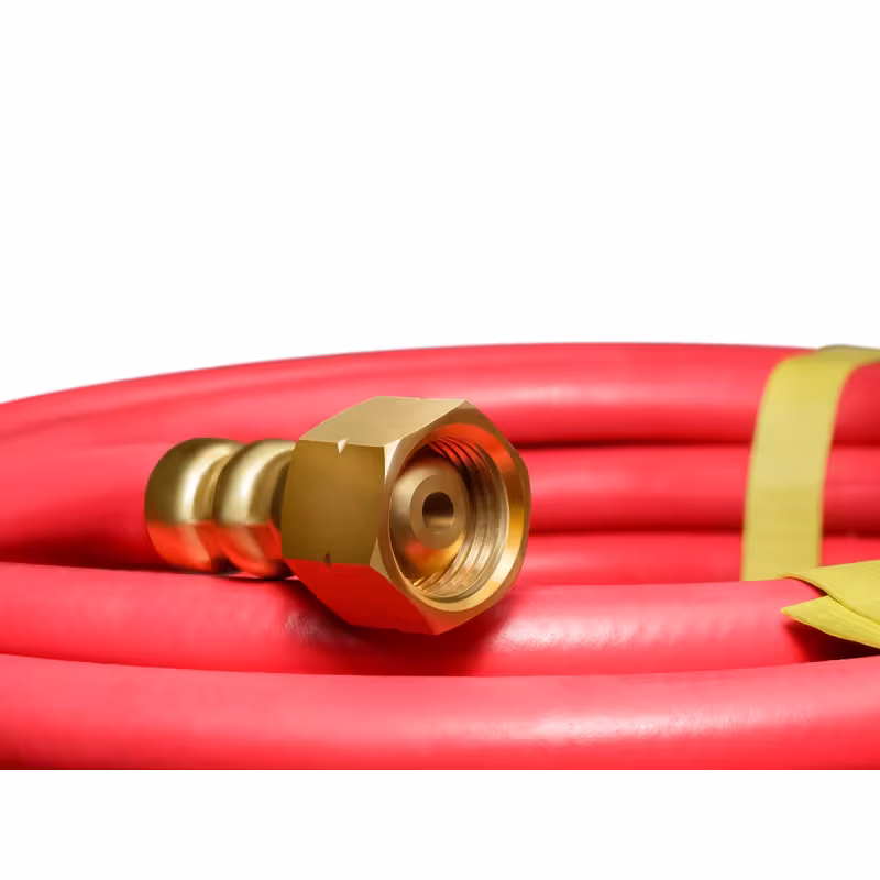 Комплект рукавов кислород/горючий газ 6.3мм с фитингами -10м