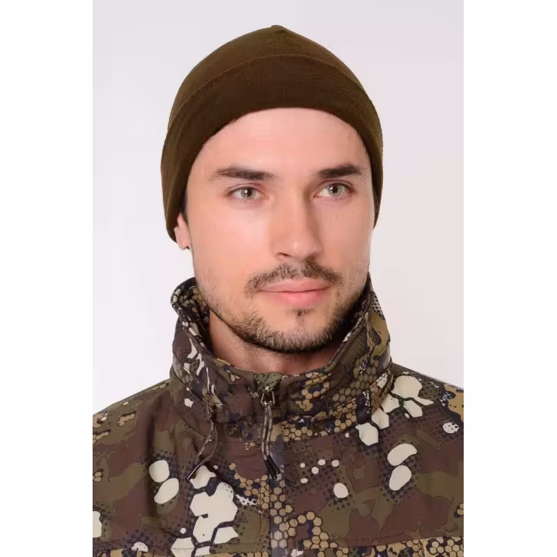 Шапка Triton Gear Fleece 270, флис, коричневый