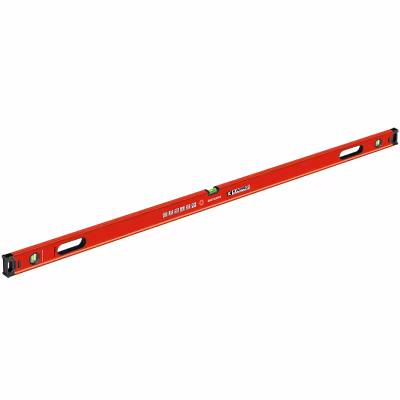 Уровень строительный пузырьковый Karpo Saturn 987X-41-150, 1500 мм