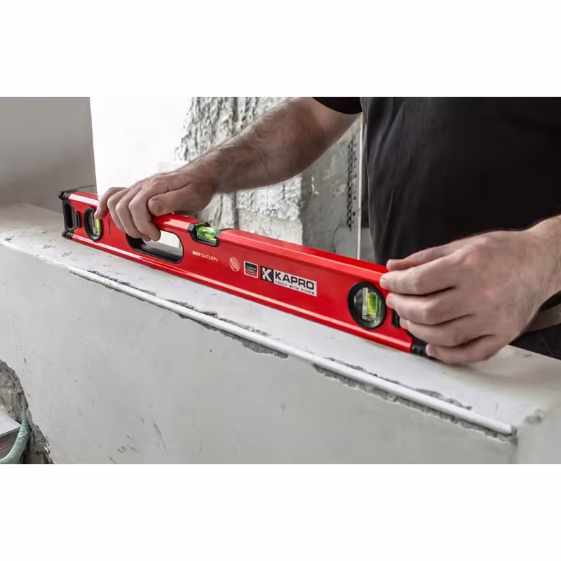 Уровень строительный пузырьковый Kapro Saturn 987X-41-80, 800мм