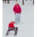Снегокат со спинкой Nika Kids Тимка Спорт 4-1 Робот, красный/черный