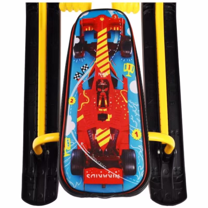 Снегокат Nika Kids Тимка Спорт 2 F1, желтый/черный