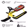 Снегокат Nika Kids Тимка Спорт 2 F1, желтый/черный
