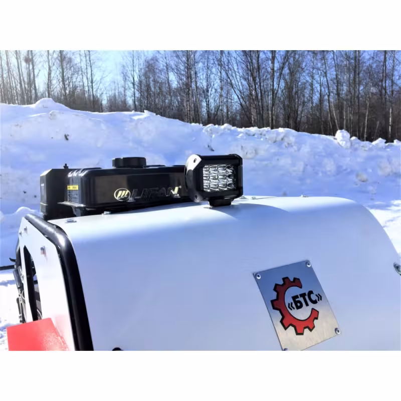 Мотобуксировщик БТС Стандарт 500 Pro, 15 л.с., катки, электрозапуск, катушка 18А/216Вт