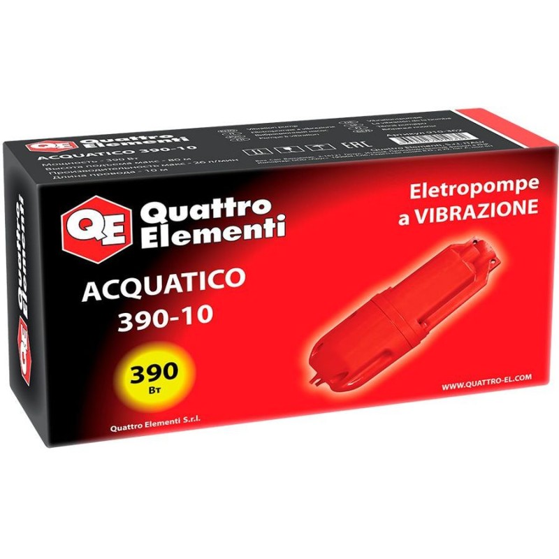 Насос вибрационный Quattro Elementi Acquatico 390-10 910-362