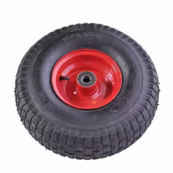 Колесо пневматическое для тачки 6.00-6, 16/12x100 мм, симметричная ступица