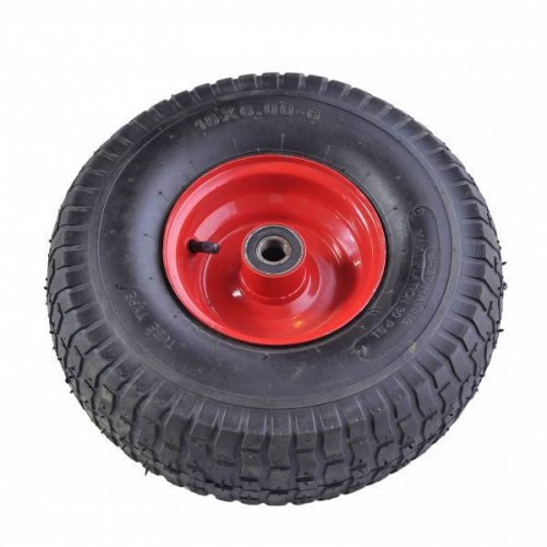 Колесо пневматическое для тачки 6.00-6, 16/12x135 мм, симметричная ступица