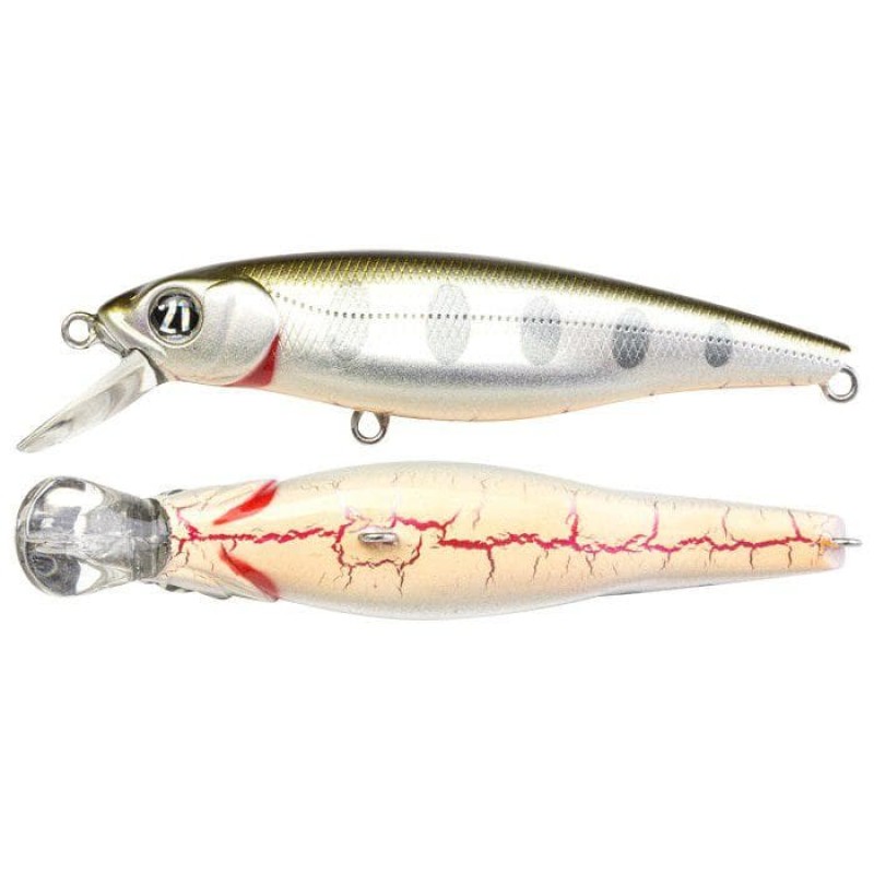 Воблер плавающий Pontoon 21 Greedy-Guts 77F-MDR, 77 мм, 2,3 г, цвет 404