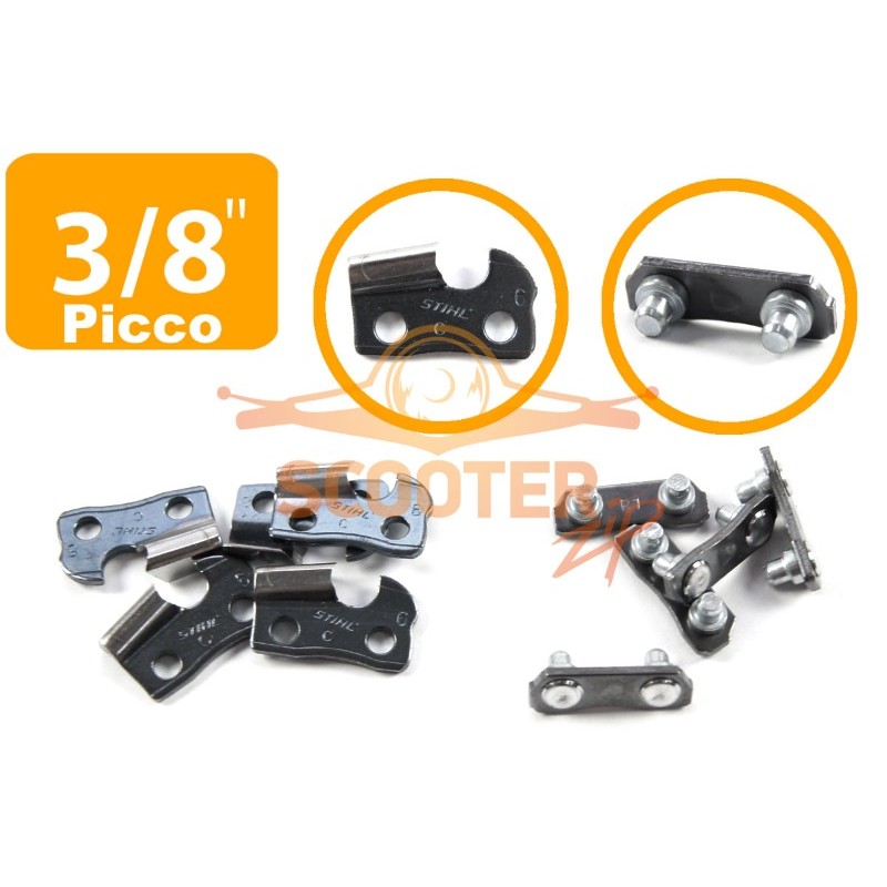 Зуб режущий STIHL Picco Micro 3/8