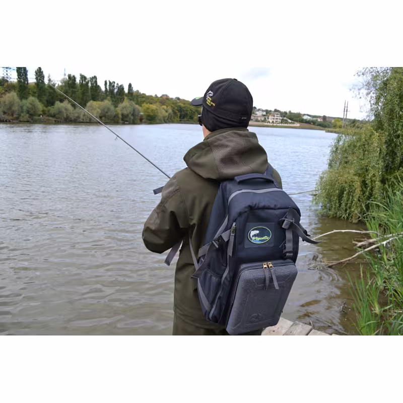 Рюкзак с коробками Aquatic РК-02С, 32 л, синий