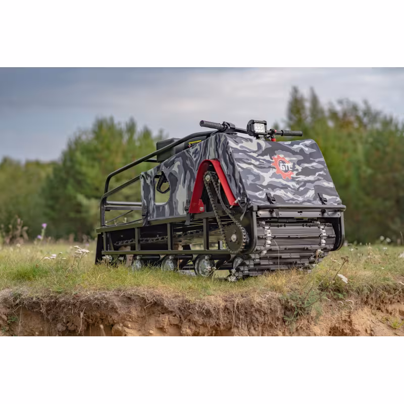 Мотобуксировщик БТС Хит 500 15 л.с., катки, ручной запуск