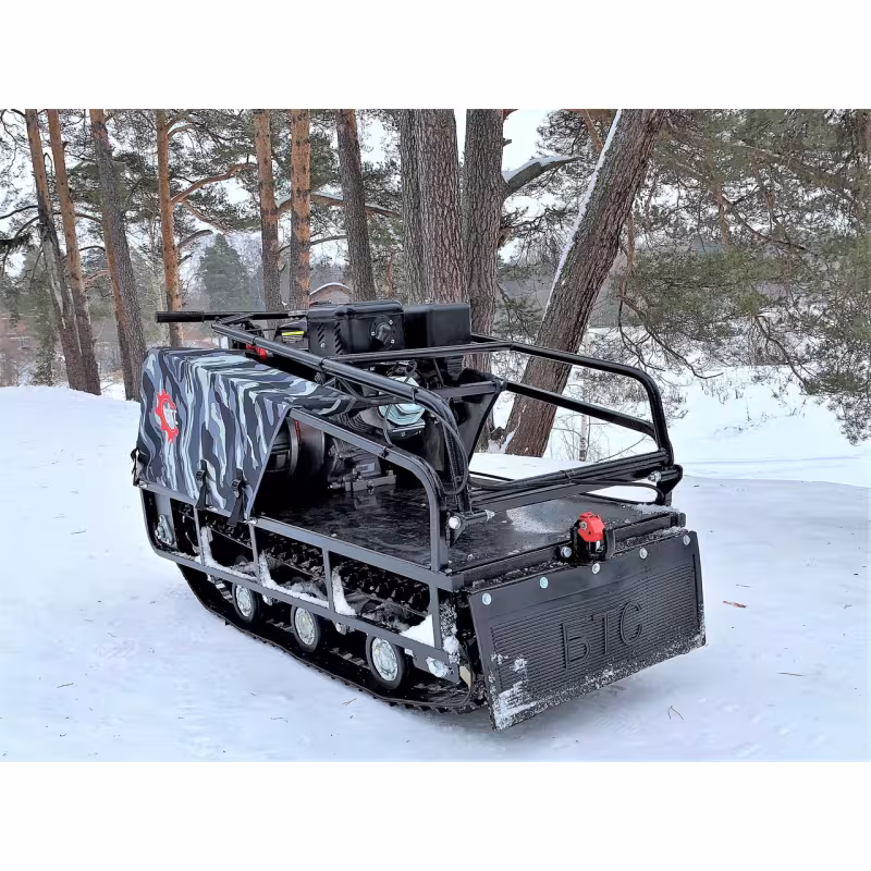 Мотобуксировщик БТС Хит 500 15 л.с., катки, ручной запуск