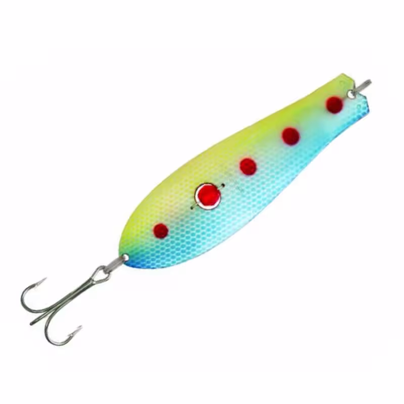 Блесна Kuusamo Professor 1, 115/36 (бусинка) Ye/R/BLU-R