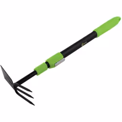 Тяпка садовая двусторонняя с телескопической рукояткой ЦентроИнструмент 1128-3