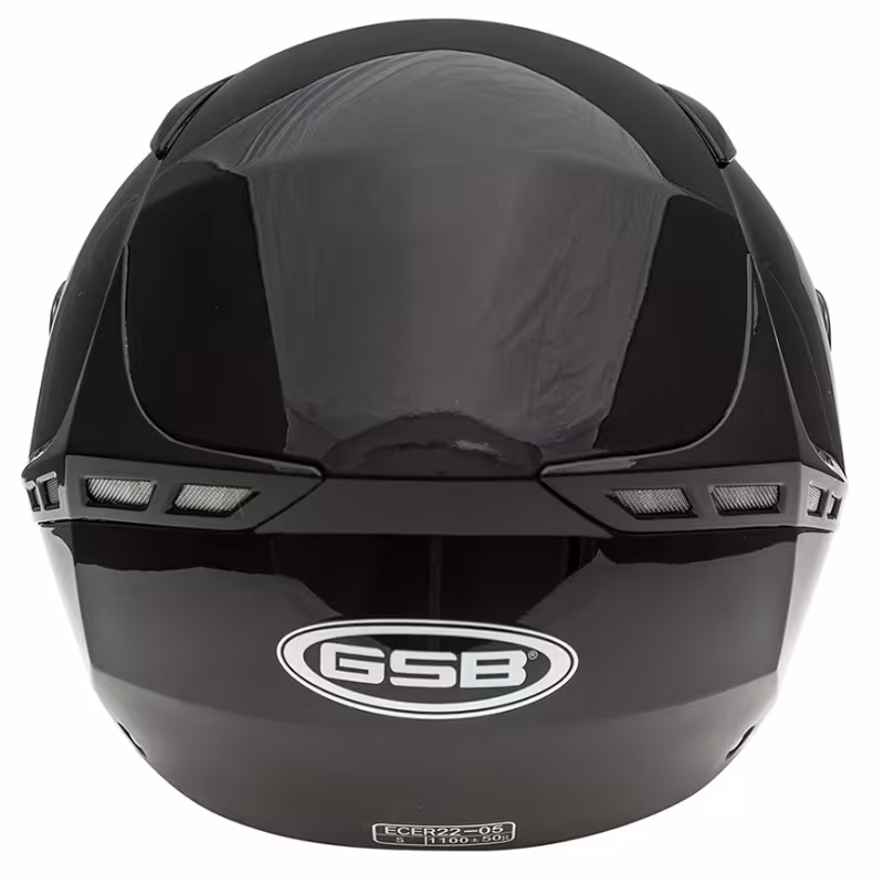 Мотошлем GSB G-240, черный, размер S