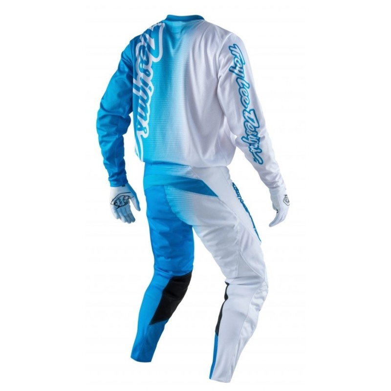 Мотокостюм мужской Troy Lee Designs GP Air Racing, голубой/белый, размер M