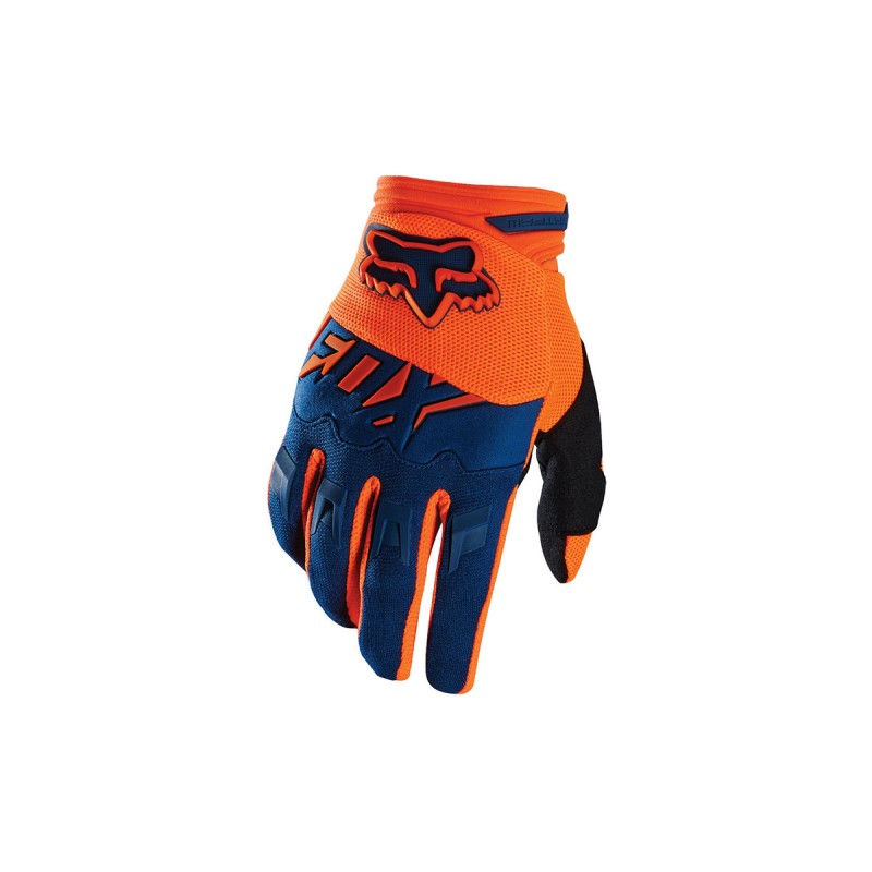 Мотоперчатки детские Fox Dirtpaw Race, оранжевый/синий, размер L