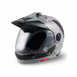 Мотошлем Legion Vertus, серый/черный, размер L