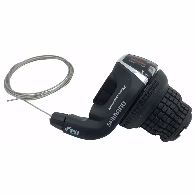 Рукоятка переключения передач левая Shimano Tourney Revoshift SL-RS35 ASLRS35LSBT, 3 скорости, 22.2 мм