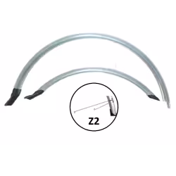 Крылья для городского велосипеда 26" Forward FVD26HN12silver, серебристый