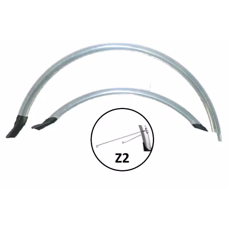 Крылья для городского велосипеда 26" Forward FVD26HN12silver, серебристый