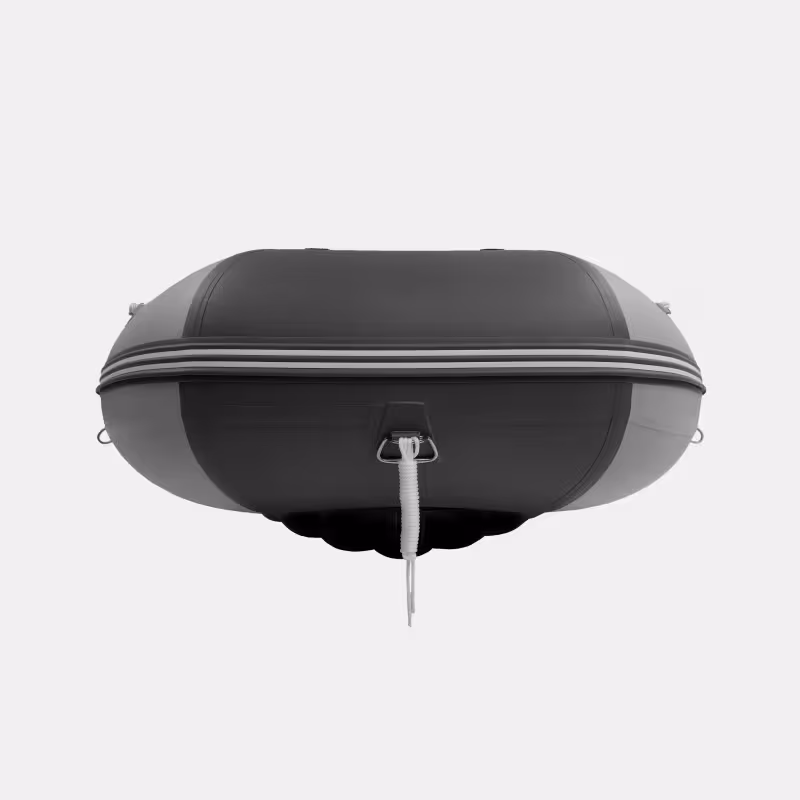 Надувная лодка ПВХ Gladiator E420PRO, НДНД, светло-серый/темно-серый