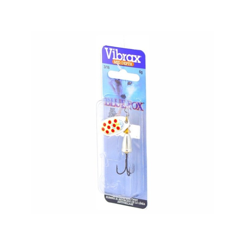 Блесна вращающаяся Blue Fox Vibrax Hot Pepper BFS2-SYR