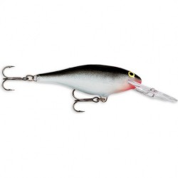 Воблер плавающий  Rapala Shad Rap SR07-S, 70 мм, 8 г, цвет S