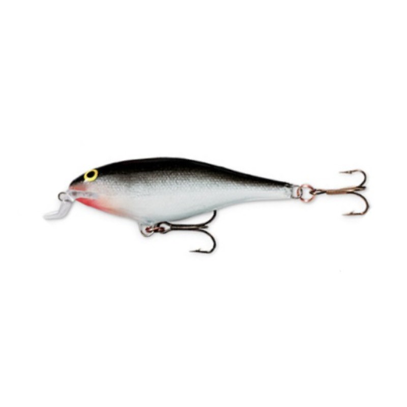 Воблер плавающий Rapala Shallow Shad Rap SSR07-S, 70 мм, 7 г, цвет S