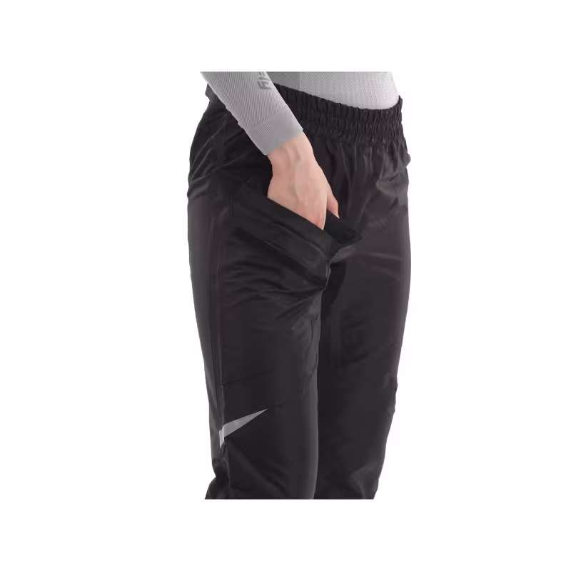 Брюки-дождевики мужские Dragonfly Evo, нейлон, черный, 146-152 см