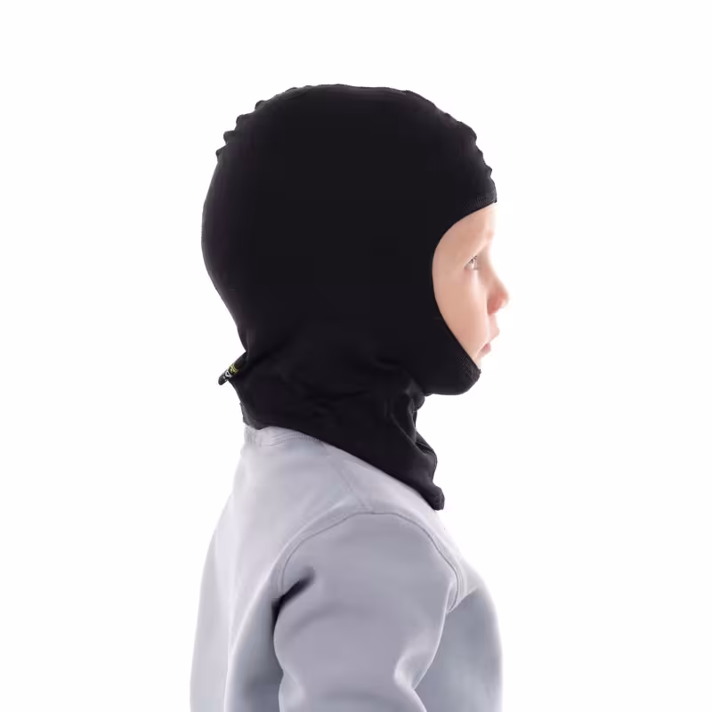 Подшлемник-балаклава детский Dragonfly Стандарт 3D, ткань PowerDry, черный