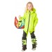 Костюм-дождевик детский Dragonfly Evo Kids, нейлон, желтый, 140-146 см