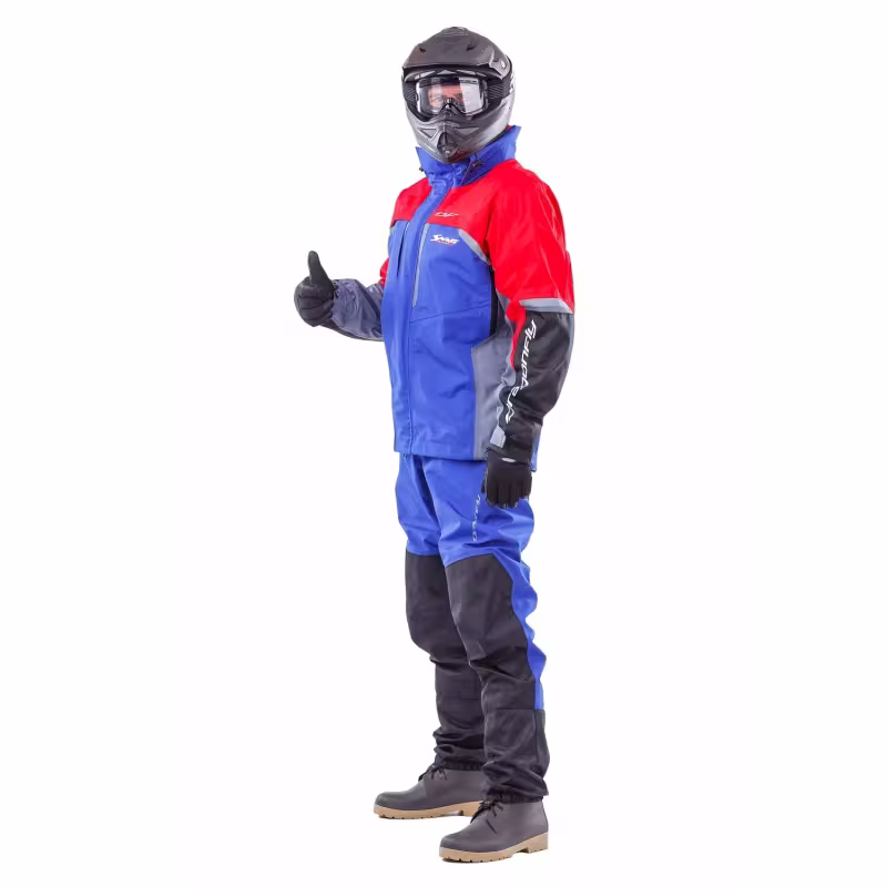 Куртка мужская Dragonfly Quad PRO,  синий/красный, размер L, 182 см