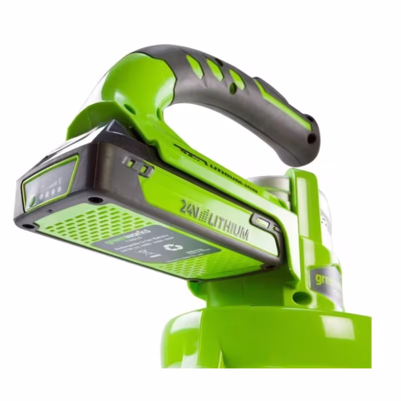 Комплект аккумуляторных инструментов Greenworks (триммер, воздуходув)