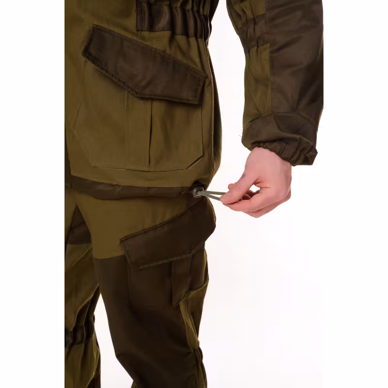 Костюм мужской OneRus Горный, ткань Палатка, хаки, размер 52-54 (L), 182-188 см