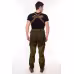 Костюм мужской OneRus Горный, ткань Палатка, хаки, размер 44-46 (S), 170-176 см