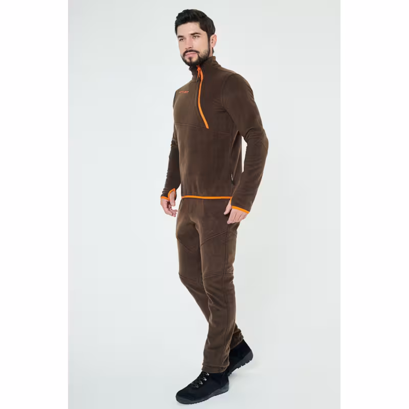 Костюм мужской Triton Gear Shooter, флис, коричневый, размер M