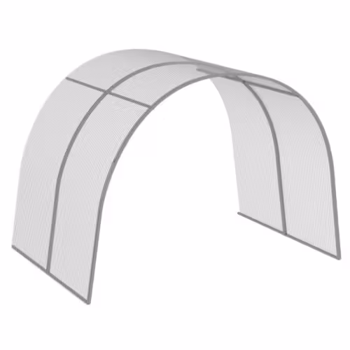 Удлинитель каркаса теплицы усиленный, 2х3х2 м, шаг 1 м