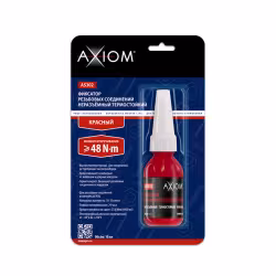 Фиксатор резьбы неразъемный Axiom AS302, 10 мл, красный
