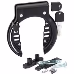 Замок противоуг. стационар. на раму (черный)