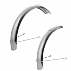 Крылья для велосипеда 20" Forward FM-01520,  хром 