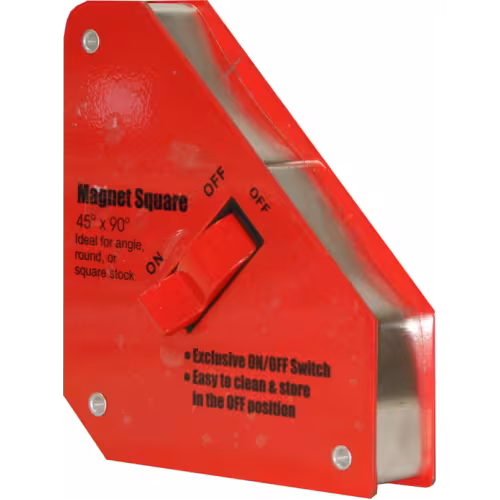 Уголок магнитный для сварочных работ 55 lbs (до 25кг) отключаемый
