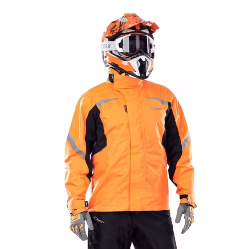 Куртка-дождевик мужская Dragonfly Evo, мембрана, оранжевый, размер S, 170 см