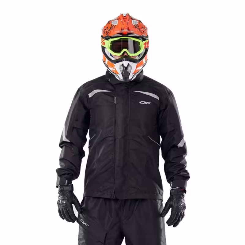 Куртка-дождевик мужская Dragonfly Evo, черный, размер ХХL, 188 см