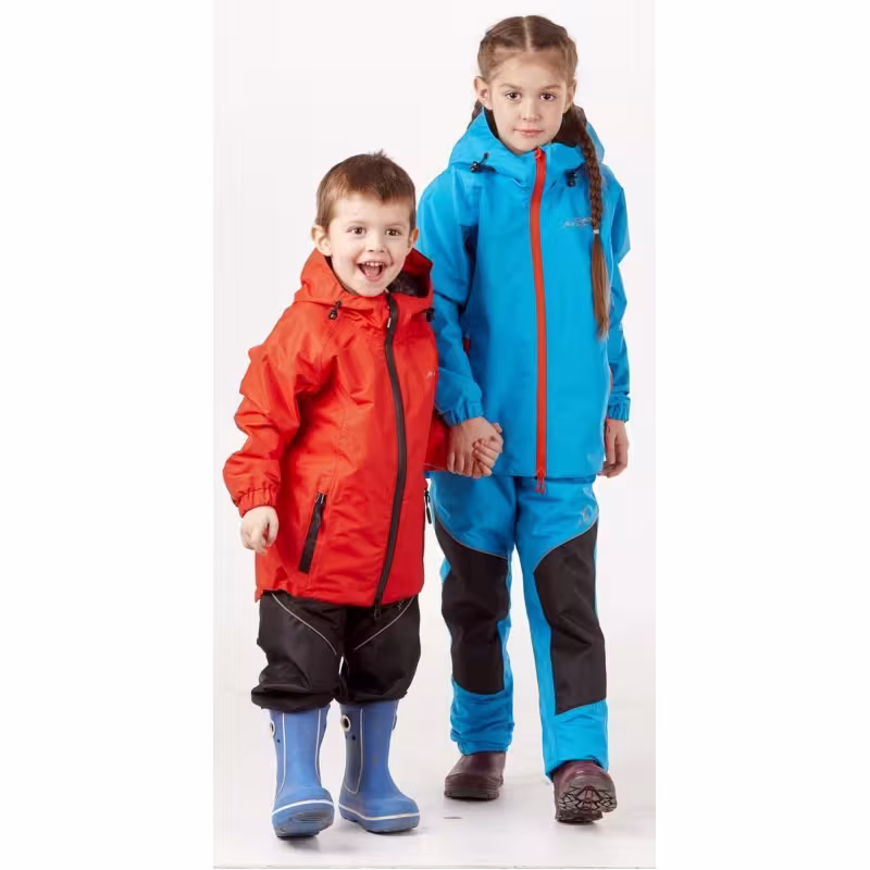 Костюм-дождевик детский Dragonfly Evo Kids, нейлон, синий/черный, 116-122 см