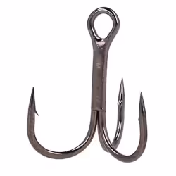 Тройники Волжанка Round Bent Treble #1 (уп.6 шт.)